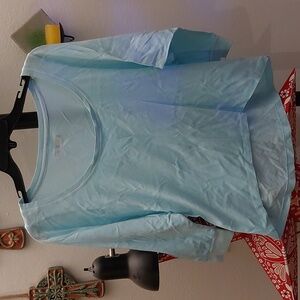 Mint hi low hem 3/4 sleeve forever 21 workout/athleisure shirt